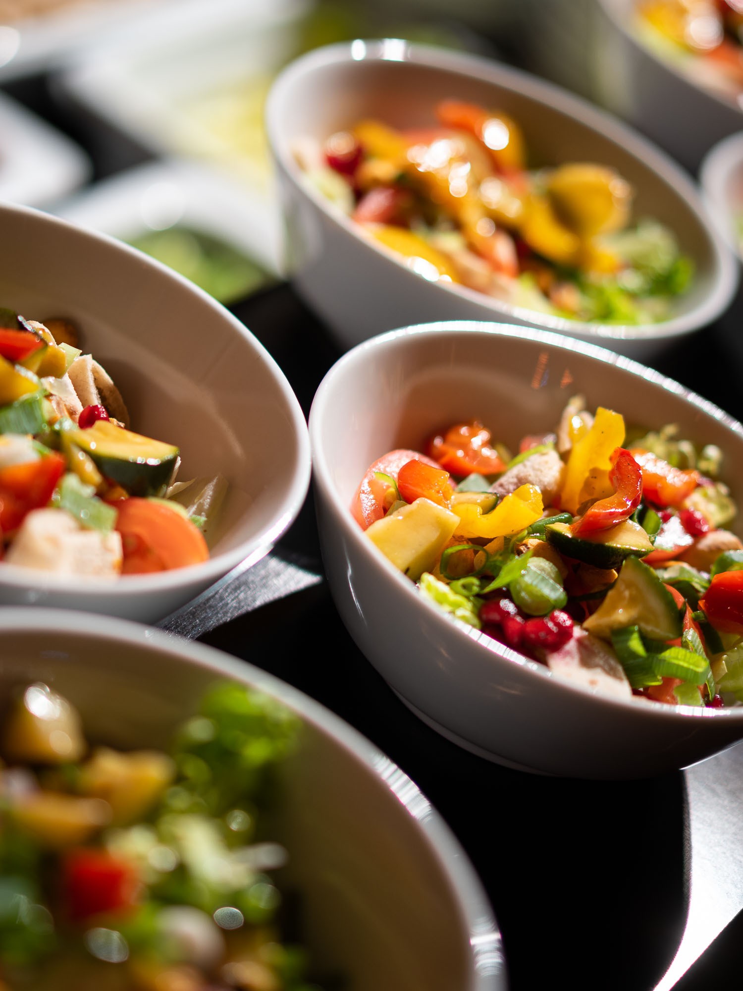 Hoflieferanten Berlin Catering Salat Buffet Messe