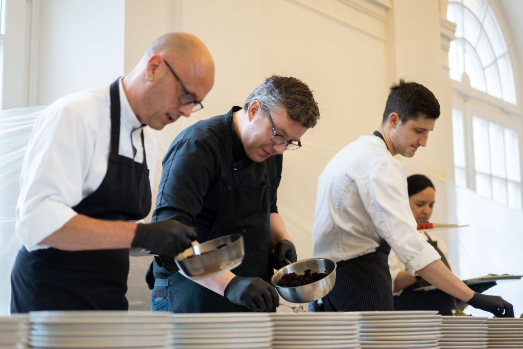 Hoflieferanten Berlin Catering Orangerie Küchenpersonal