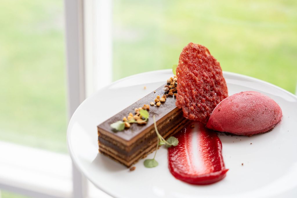 Hoflieferanten Berlin Catering Orangerie Dessert Teller
