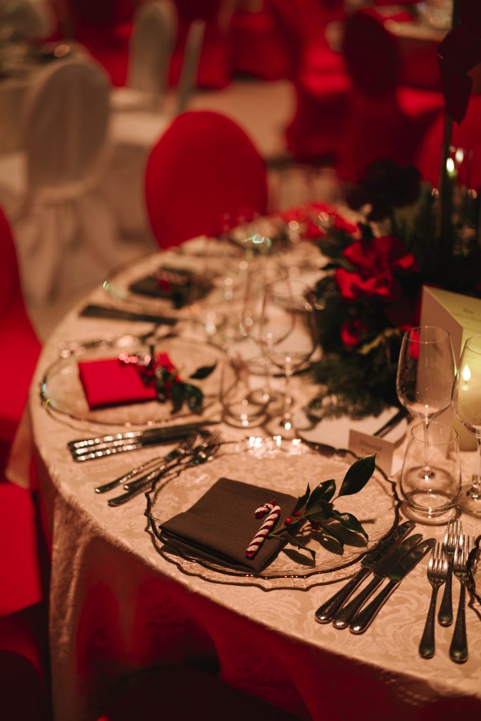 Hoflieferanten Berlin Catering Blick hinter die Kulissen Tischdekoration