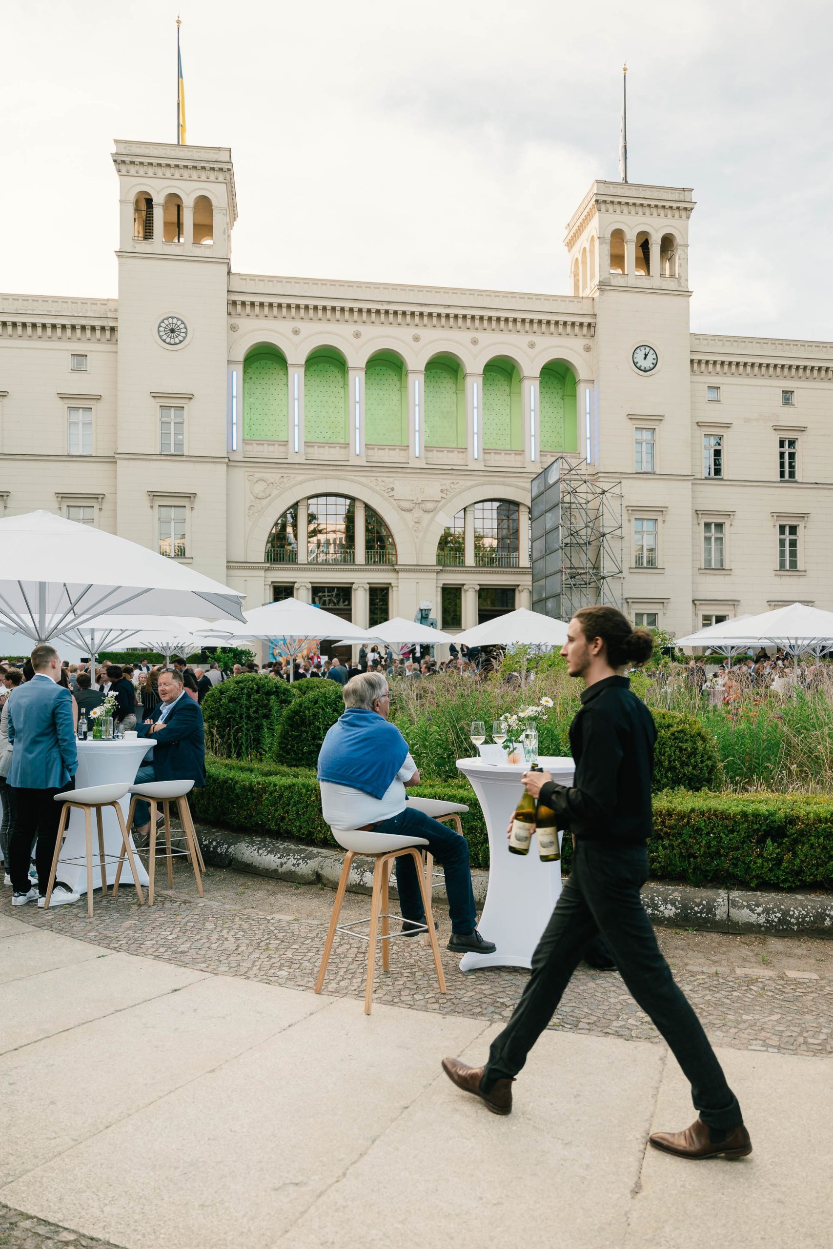 Catering Hoflieferanten Berlin Hamburger Bahnhof Außenbereich